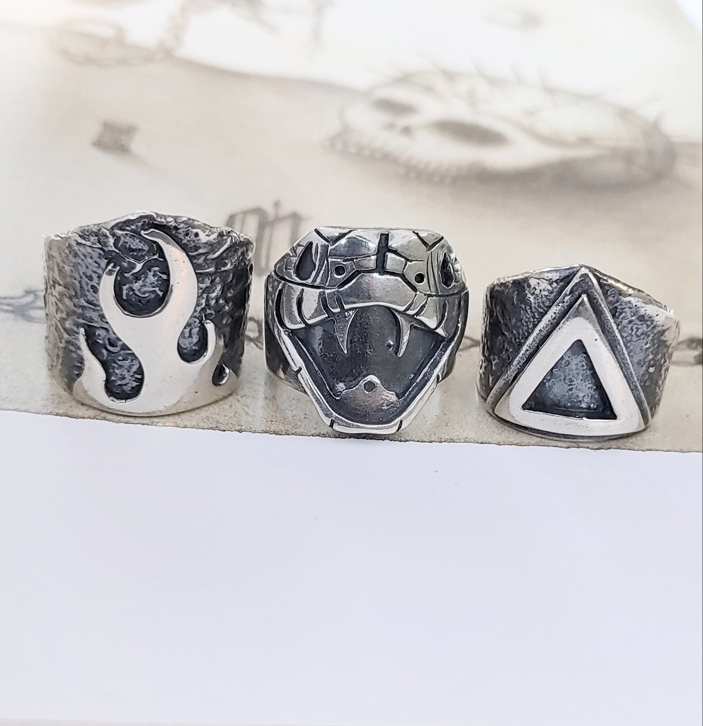 DIVINE FIRE ring