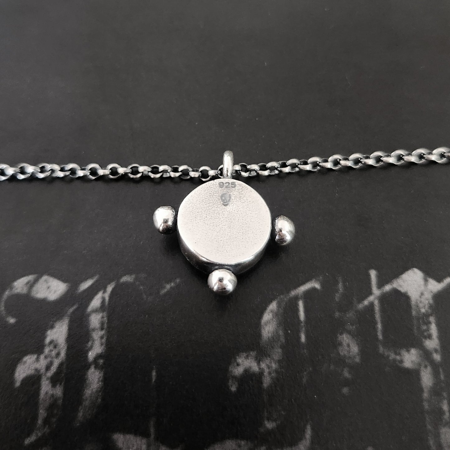 ENTOMBED necklace with dendritic opal