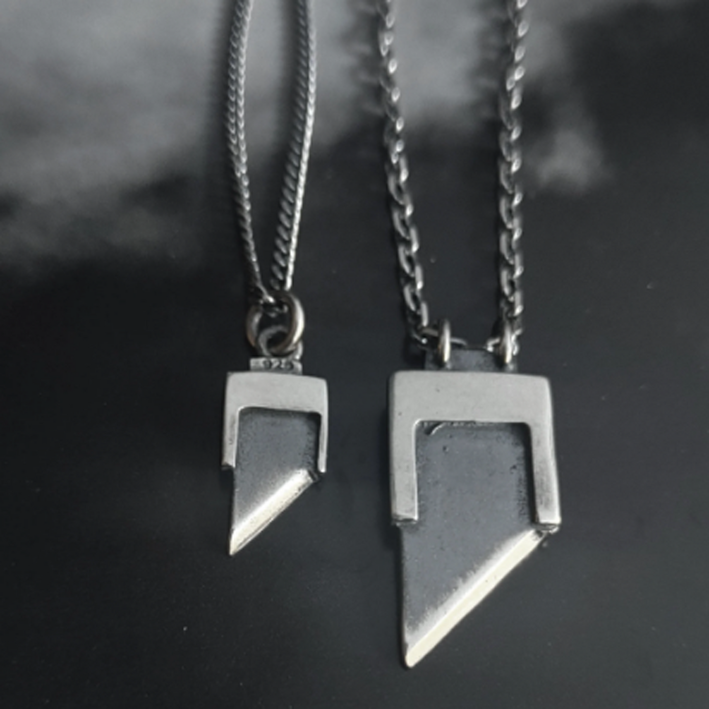 HEADS WILL ROLL necklace