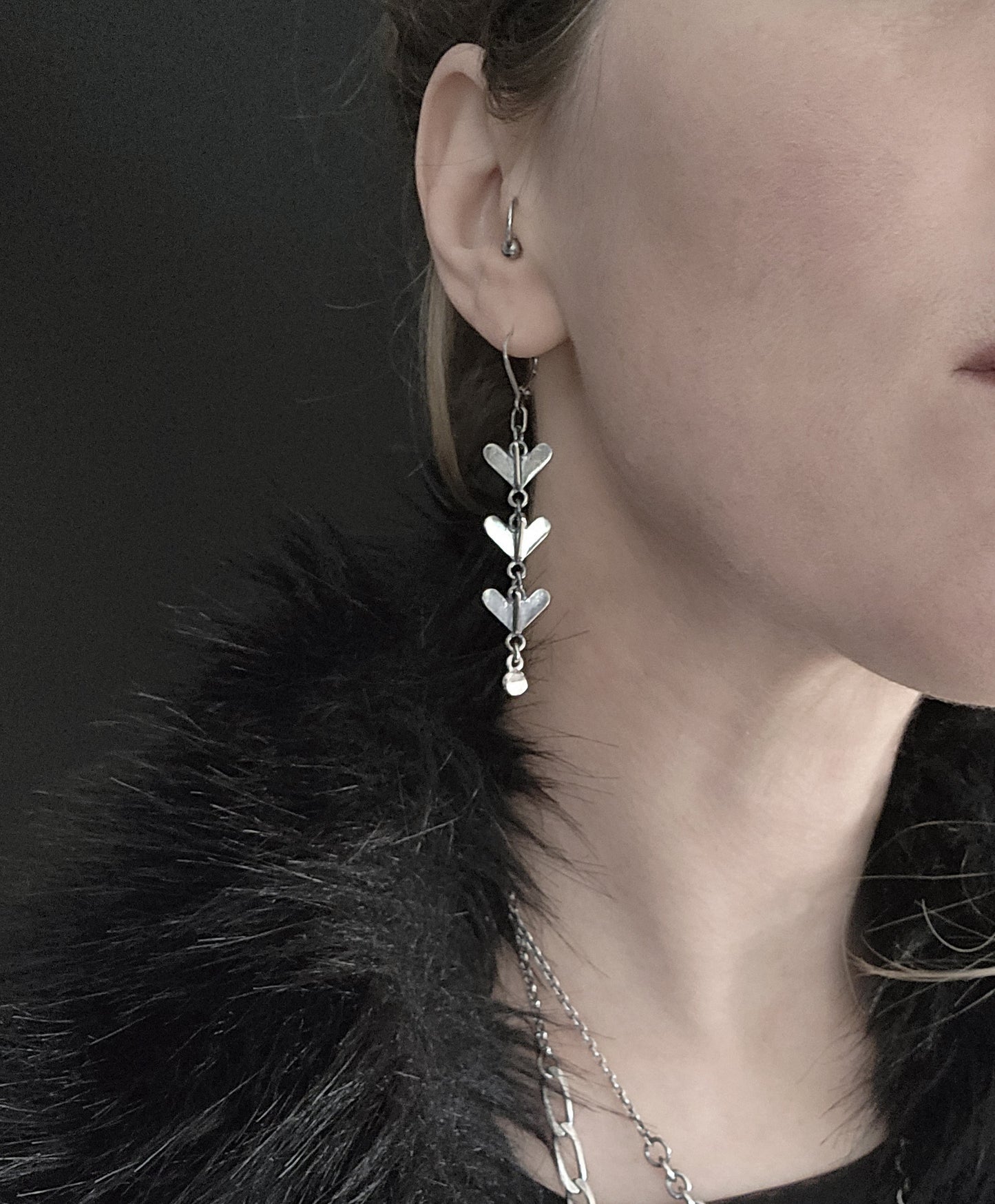 LOVE-HATE earrings