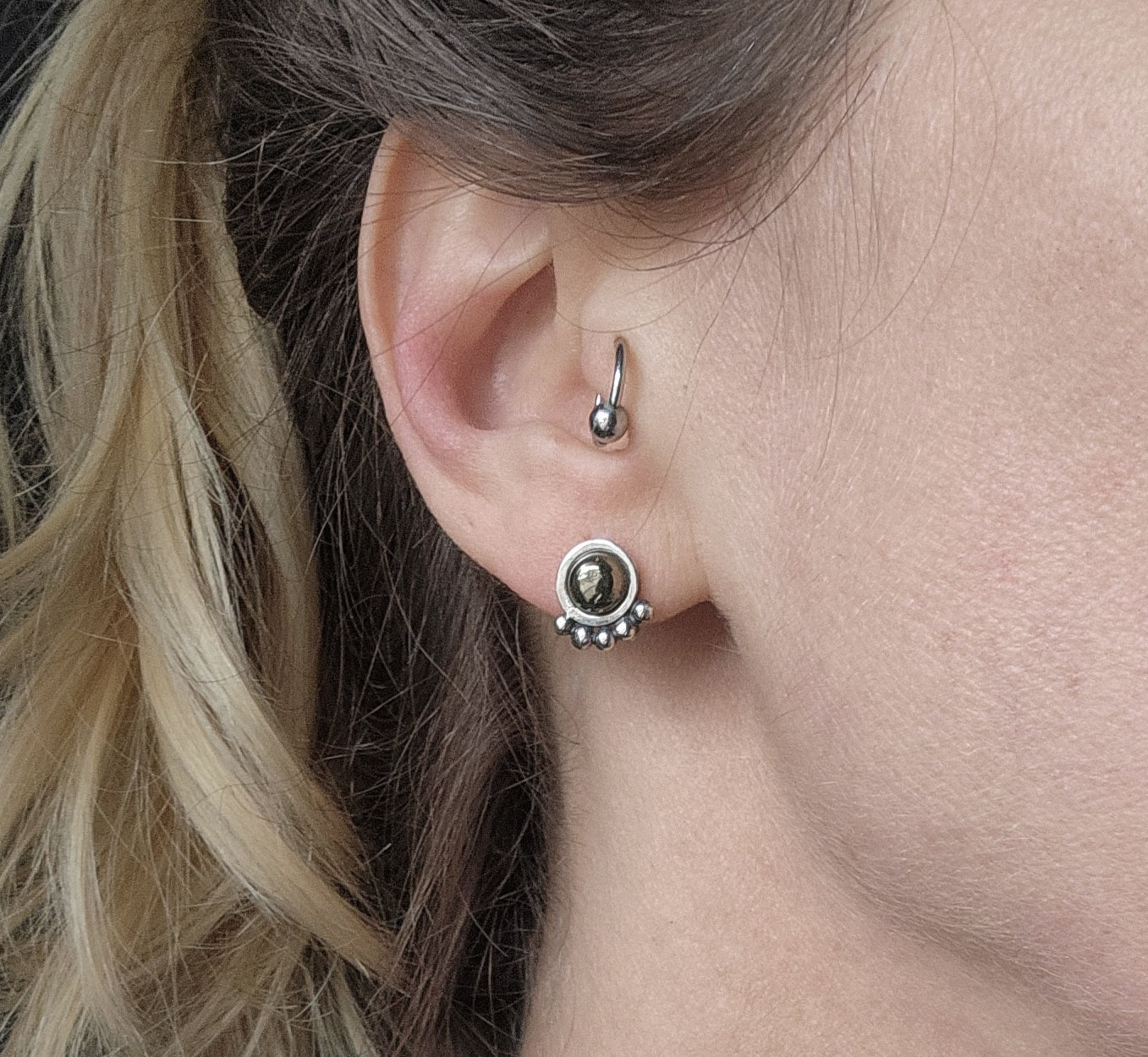 Pyrite earrings