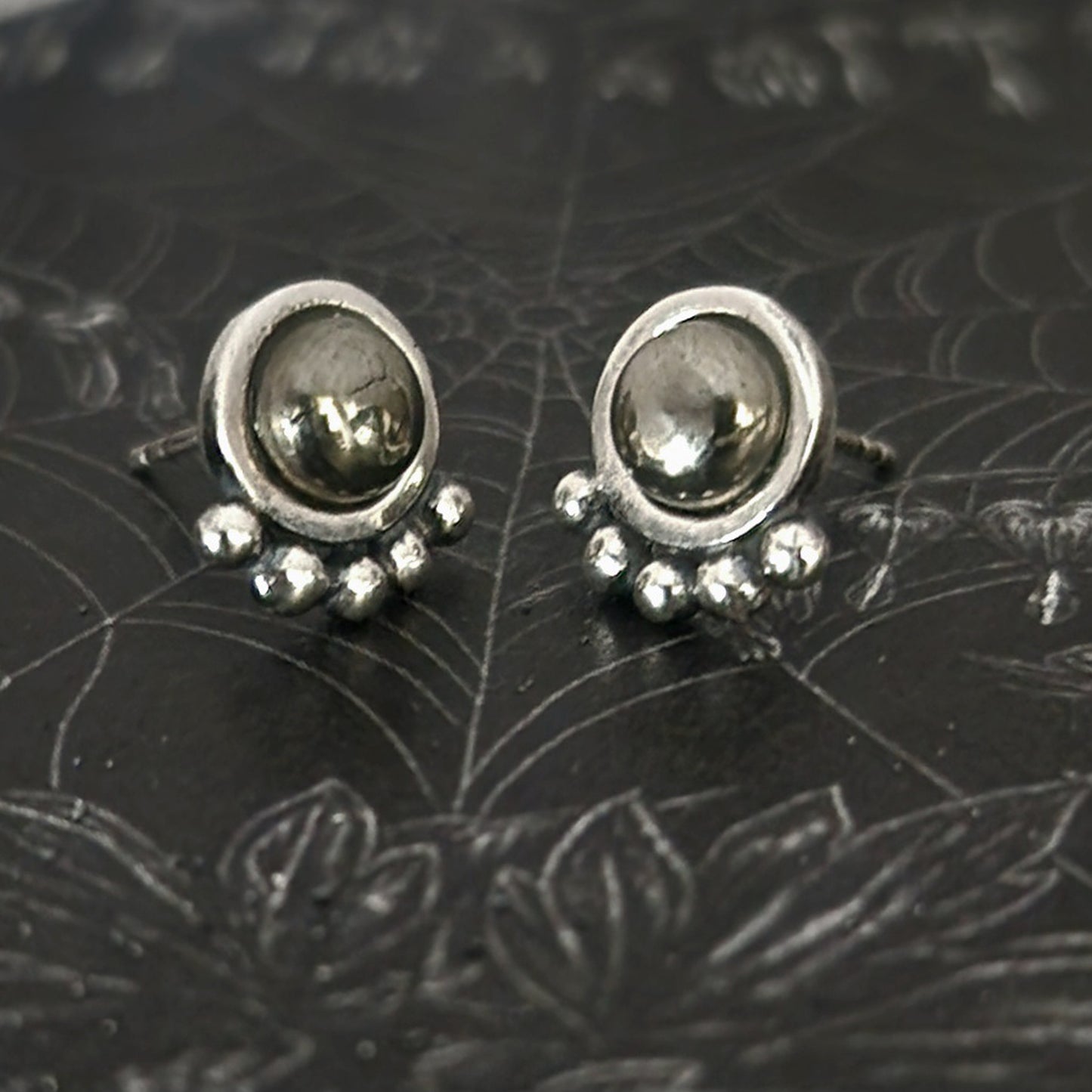 Pyrite earrings