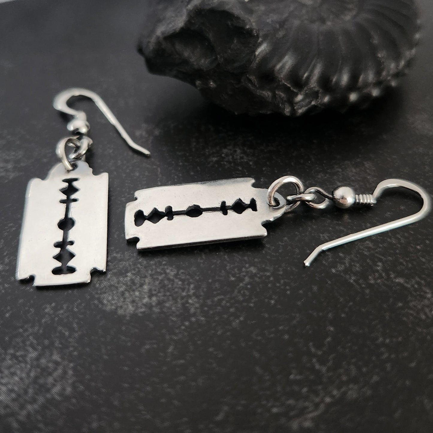 RAZOR BLADES earrings