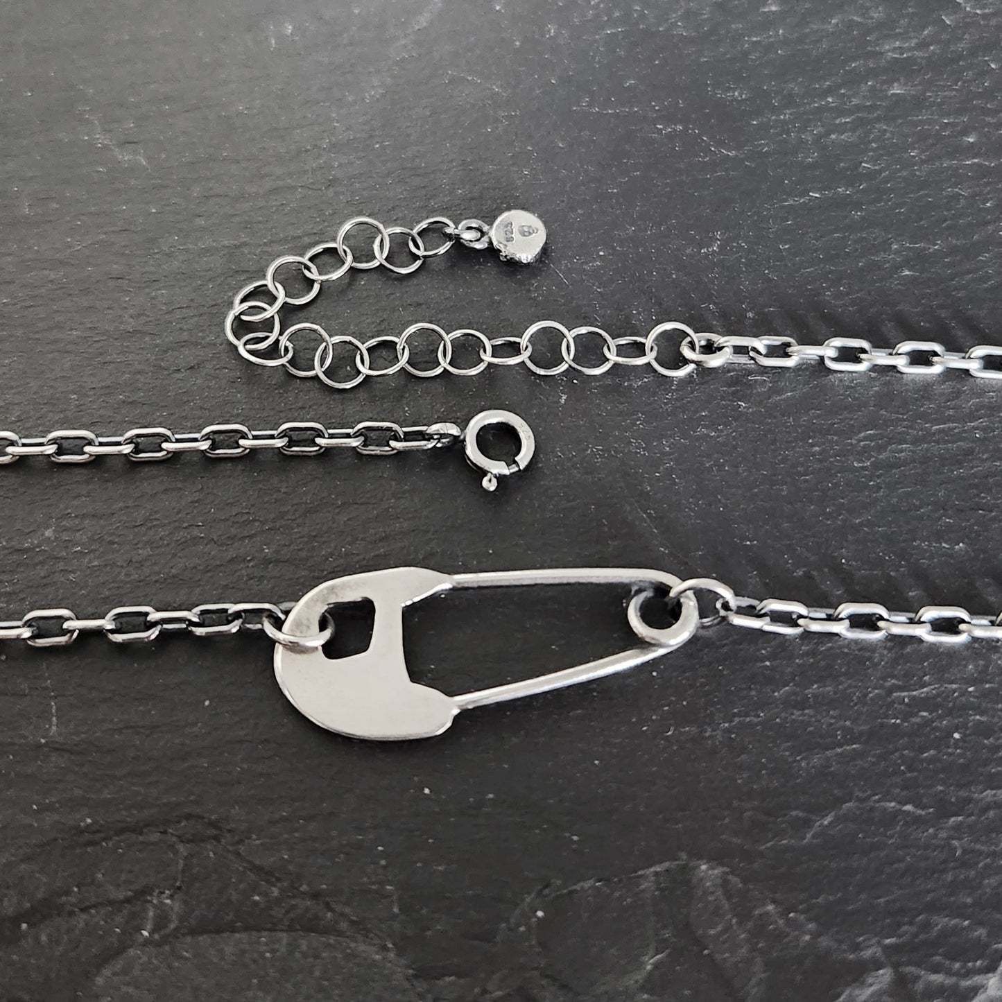 SAFETY PIN necklace