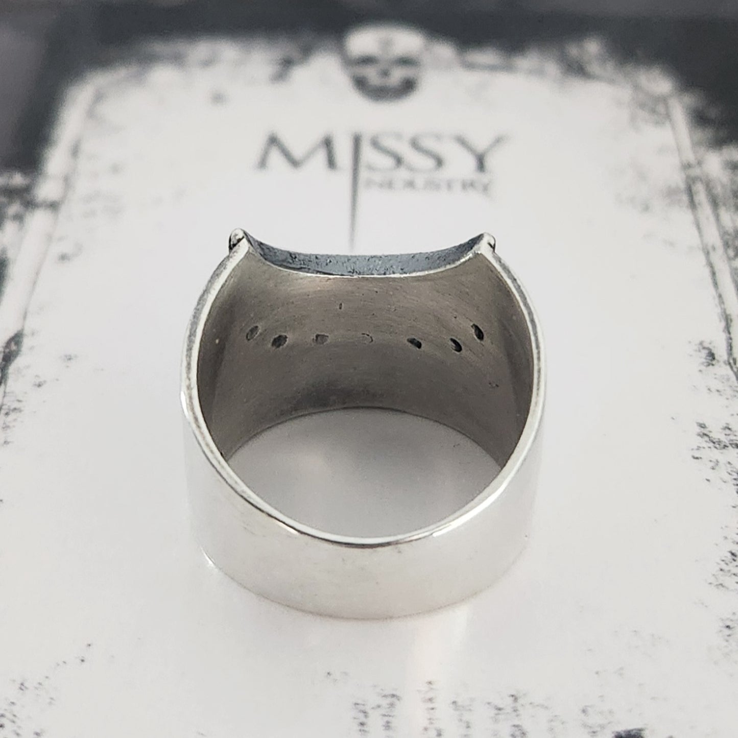 SICKLE MOON ring