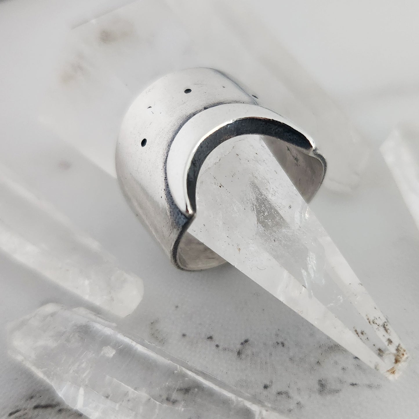 SICKLE MOON ring