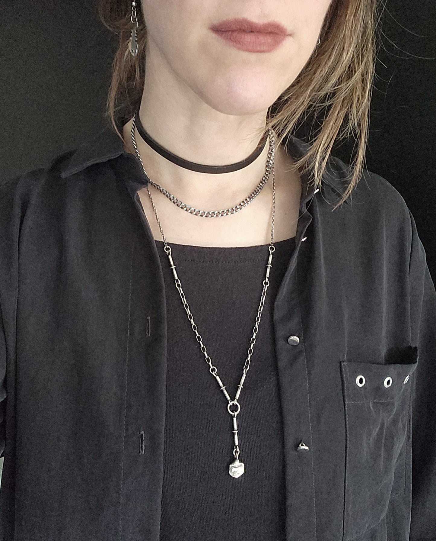 TRANSMISSIONS necklace