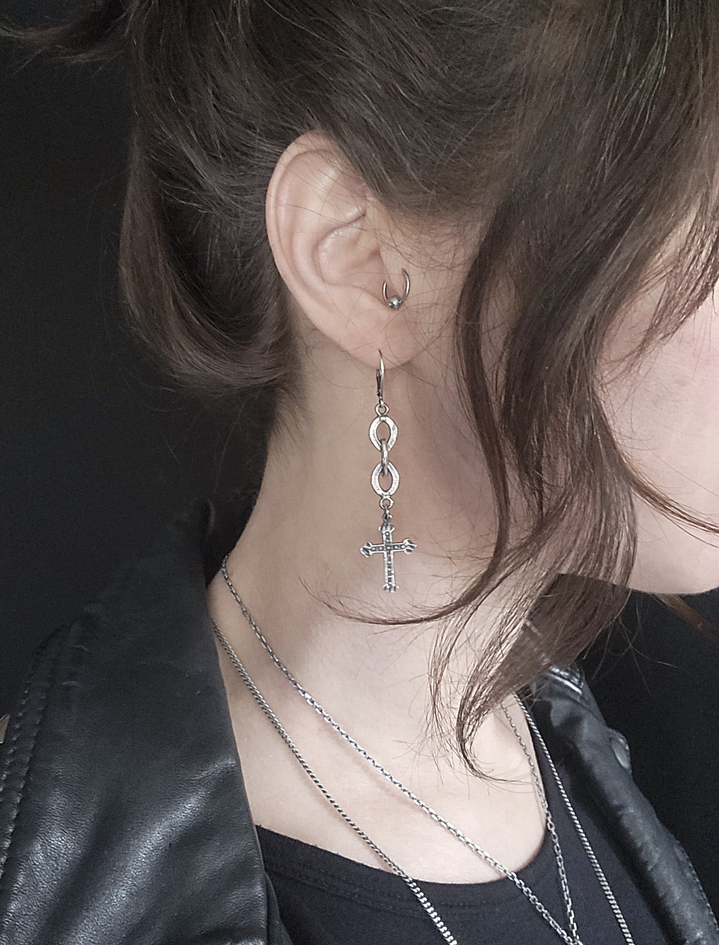 GOTHIC CROSSES earrings
