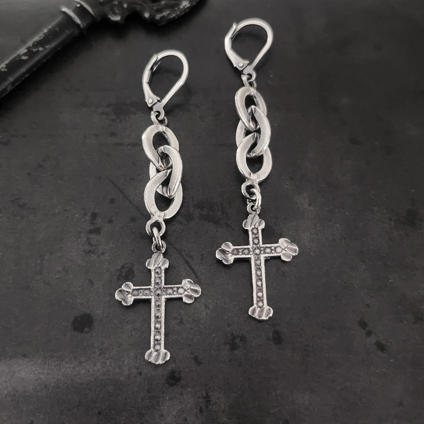 GOTHIC CROSSES earrings