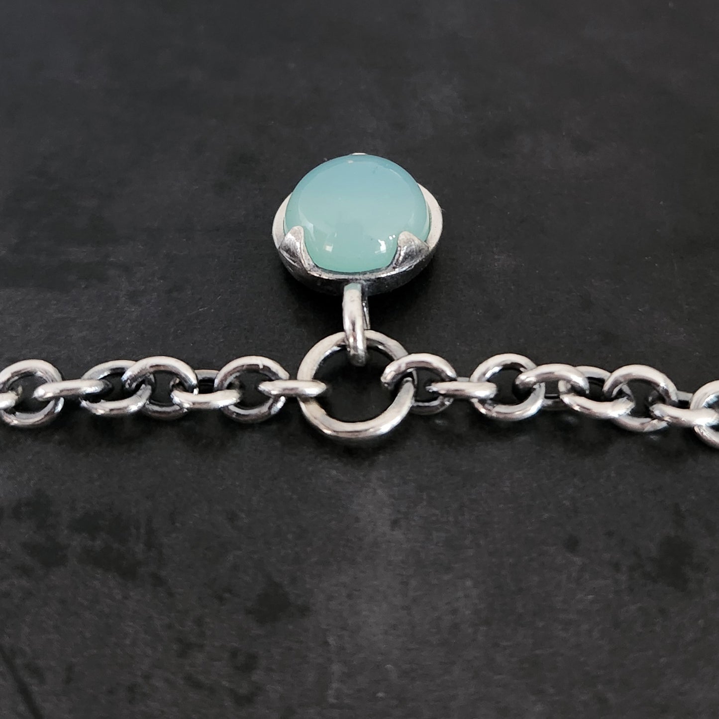 AQUA CHALCEDONY necklace