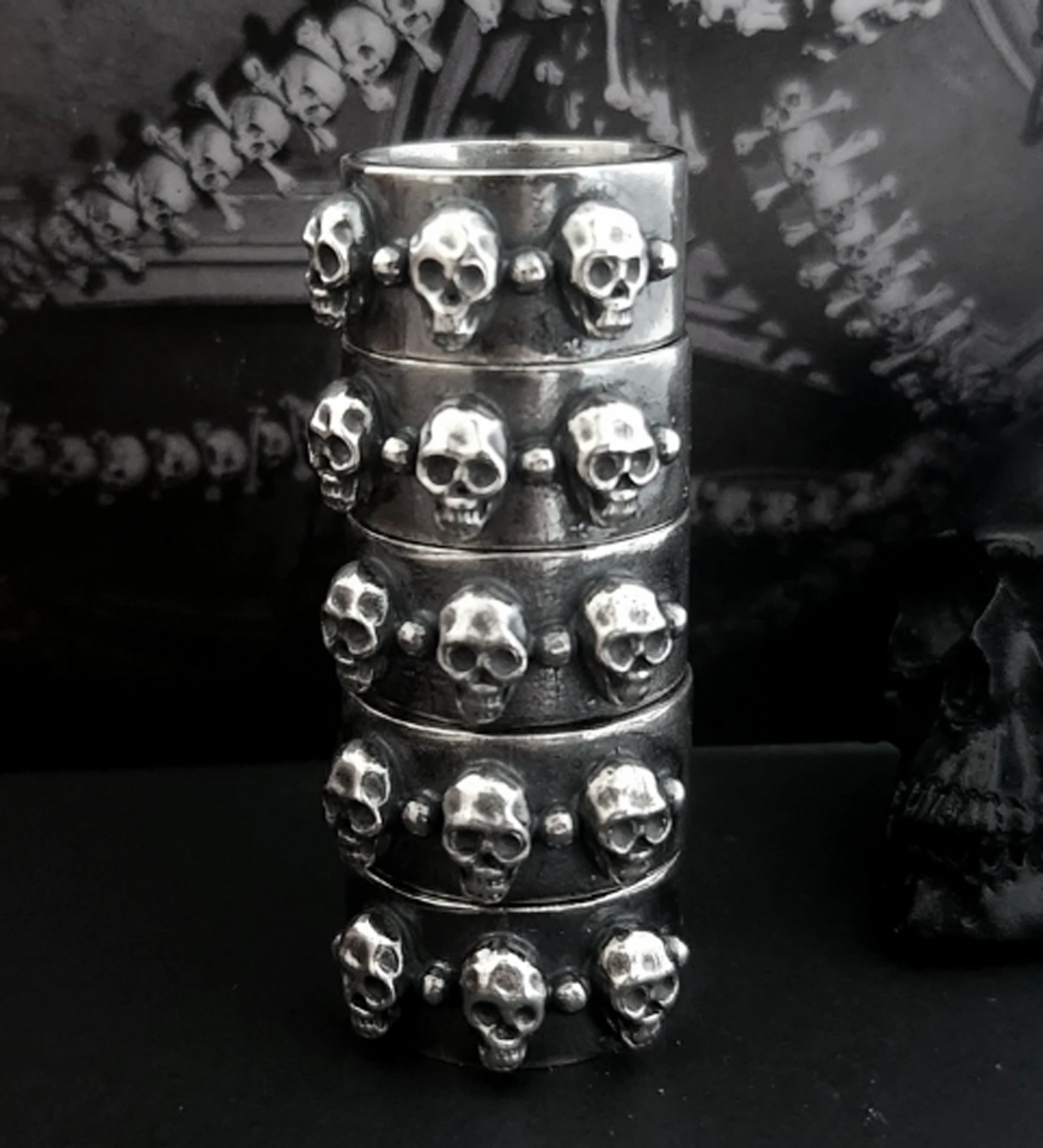 DEATH CULT ring