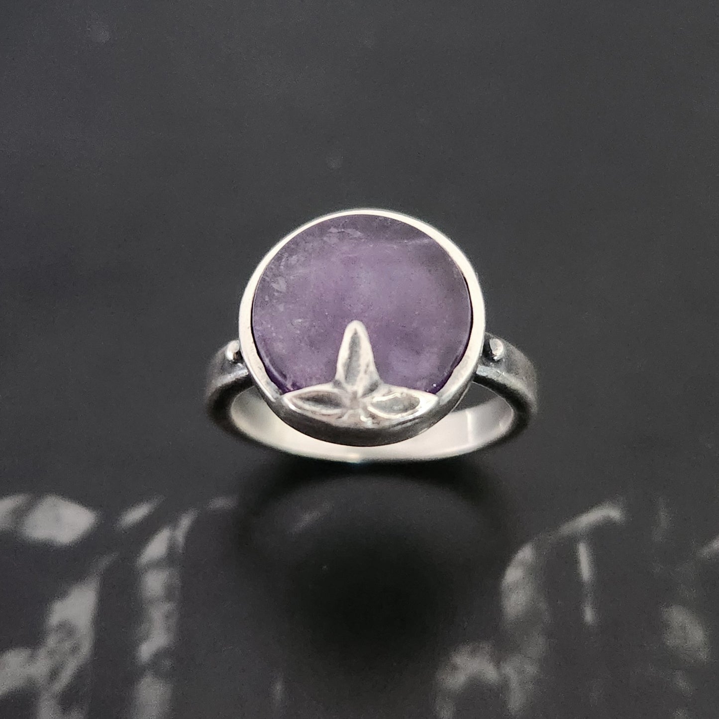 ELSA ring with amethyst
