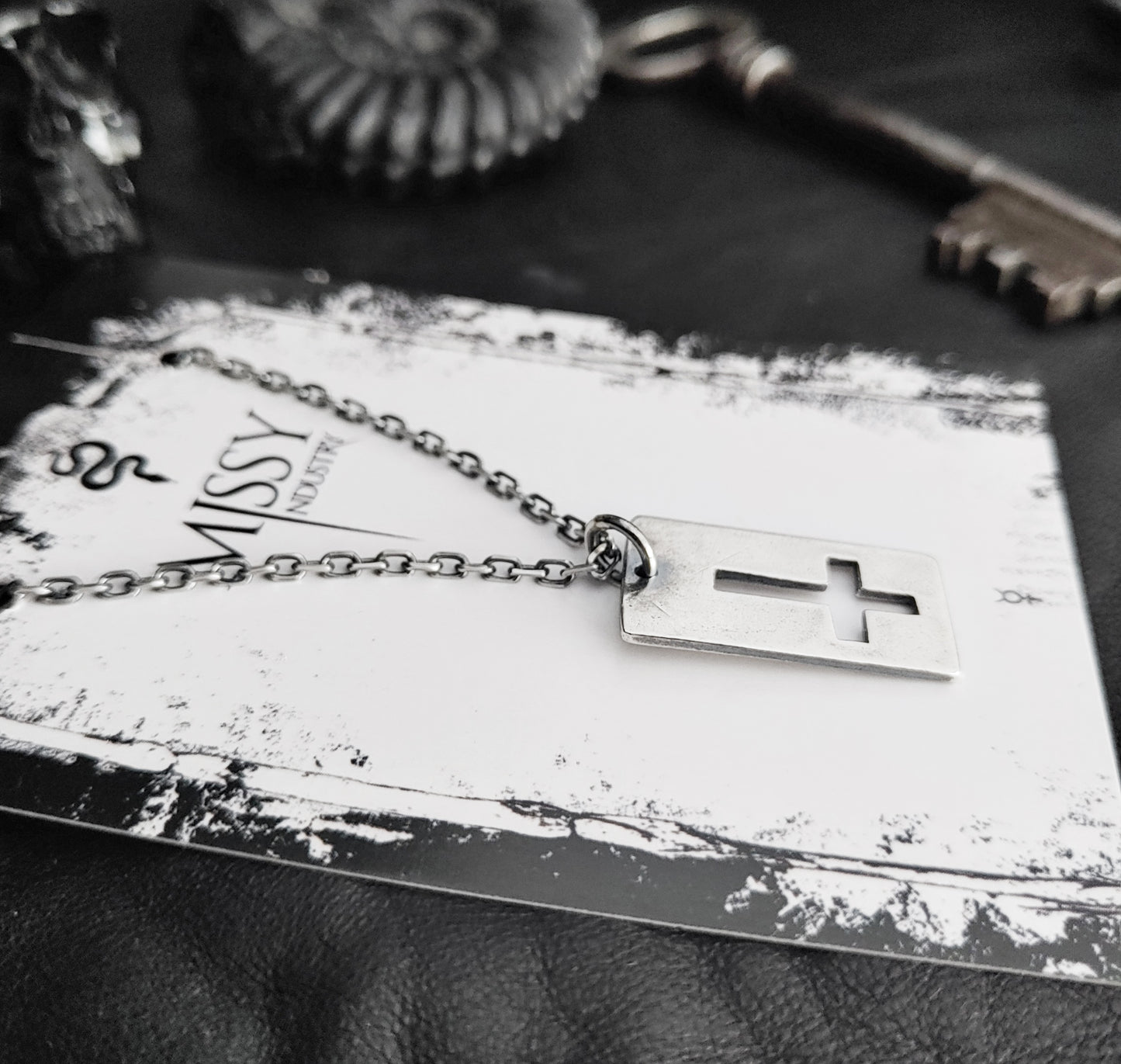 INVERTED CROSS necklace