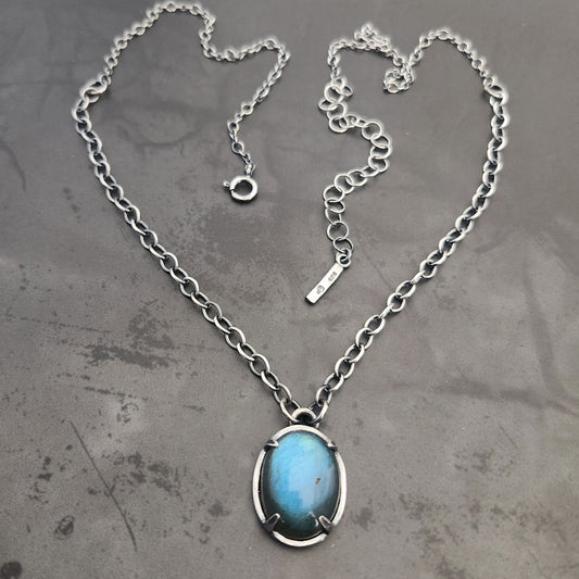 Labradorite necklace