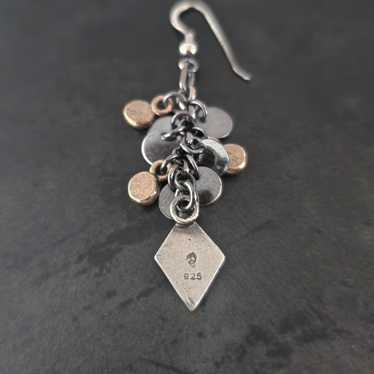 RHOMBUS charm earrings