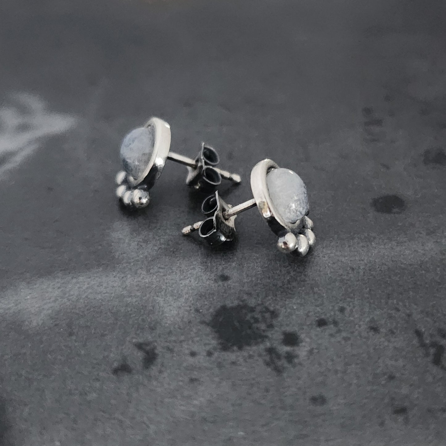Rainbow Moonstone earrings