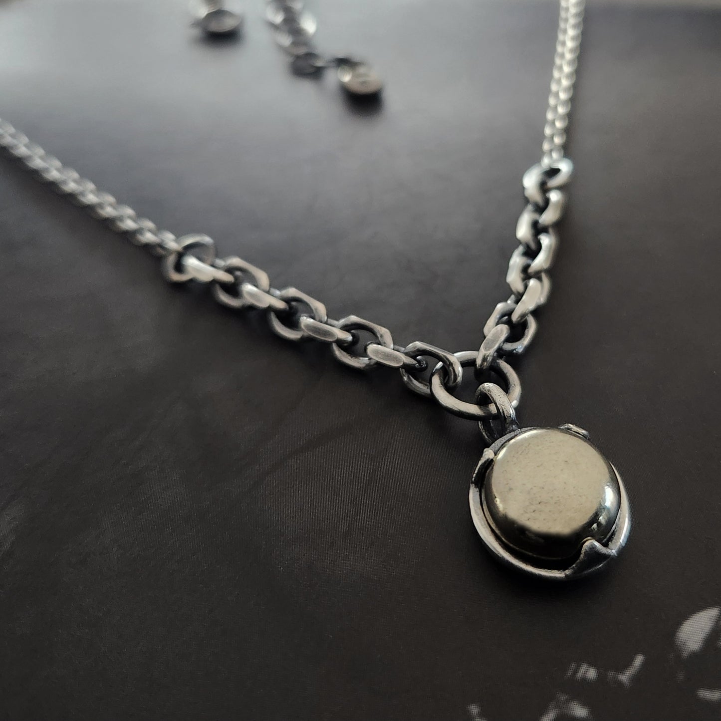 Pyrite necklace