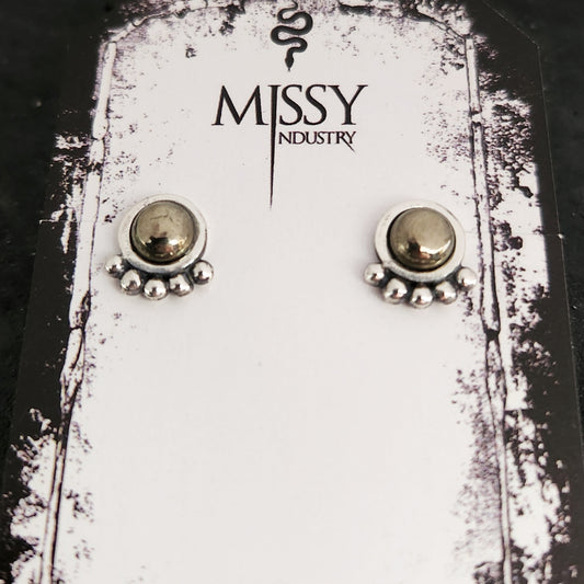 Pyrite earrings