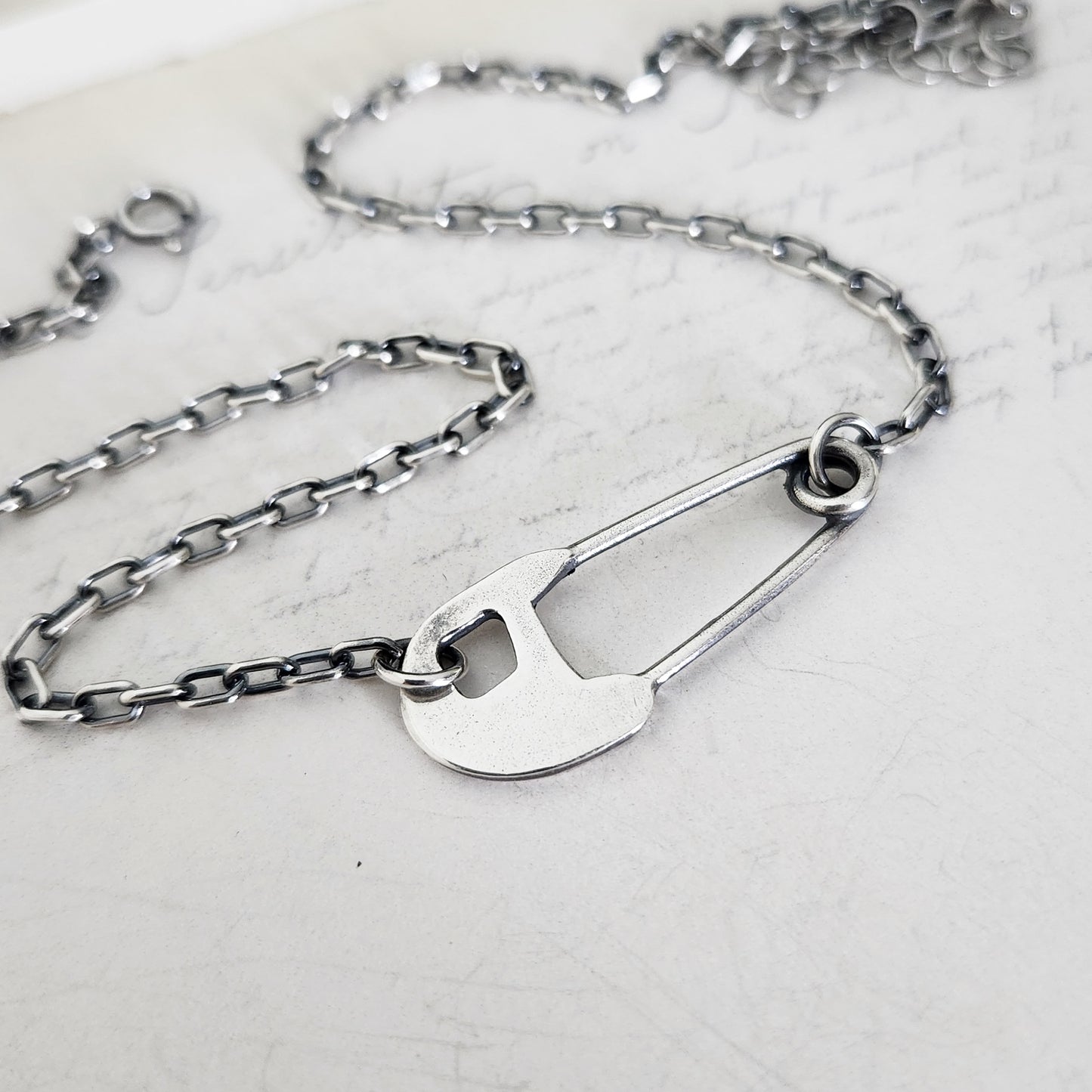 SAFETY PIN necklace