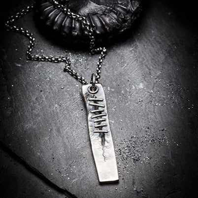 SCARRED FOR LIFE necklace