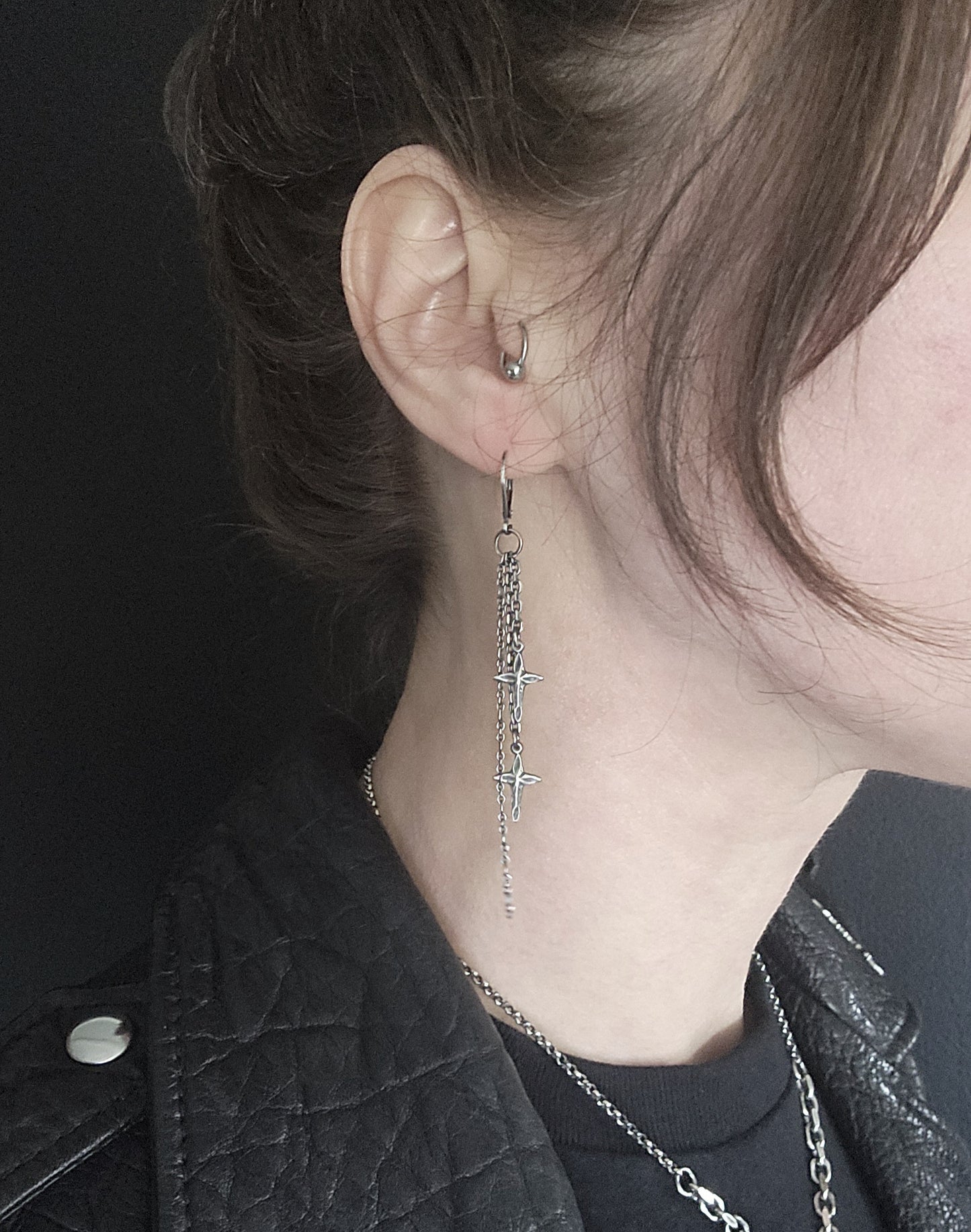 STAR-CROSSED earrings