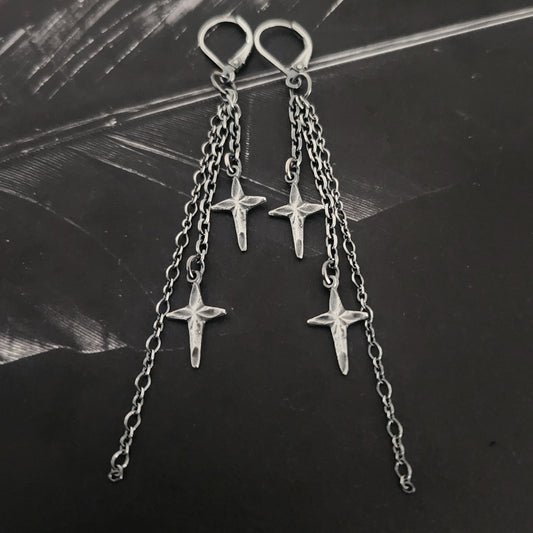 STAR-CROSSED earrings