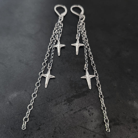 STAR-CROSSED earrings