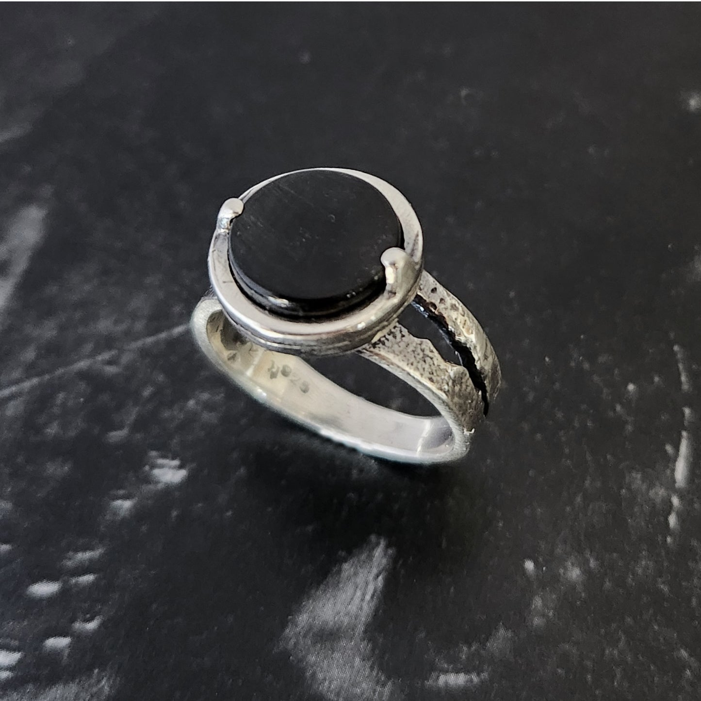 BLUE TIGER EYE ring size 7