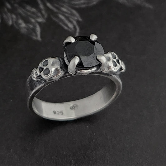 TILL THE END ring with spinel
