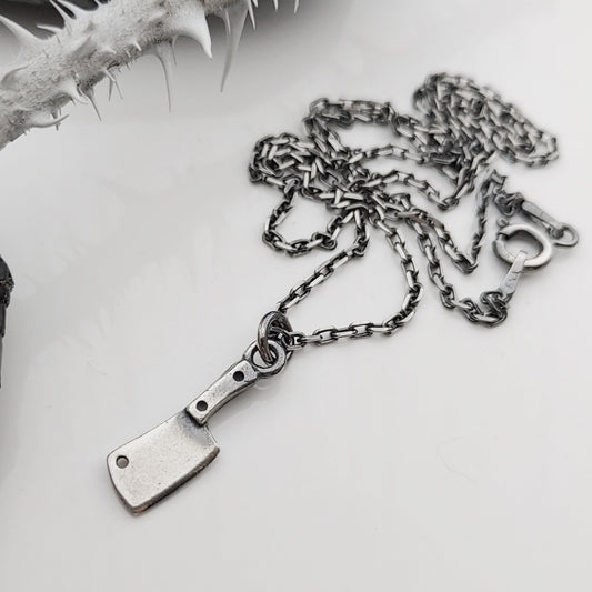 Tiny BUTCHER KNIFE necklace