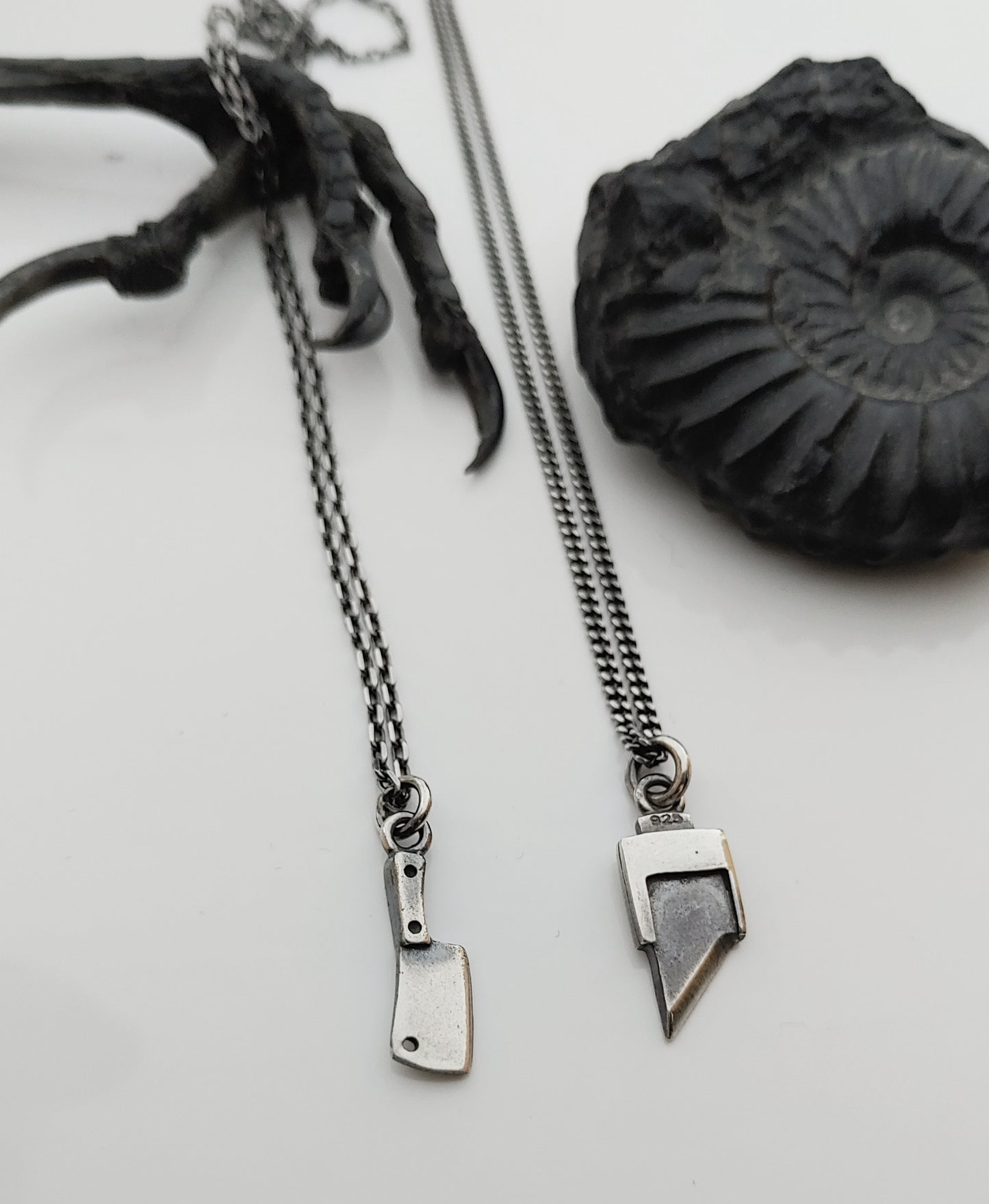 Tiny BUTCHER KNIFE necklace